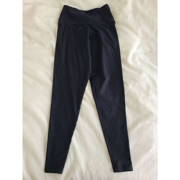 Booty by Brabants Leggings Pants Women's One Size Black Pull On Comfort Stretch - Picture 3 of 4